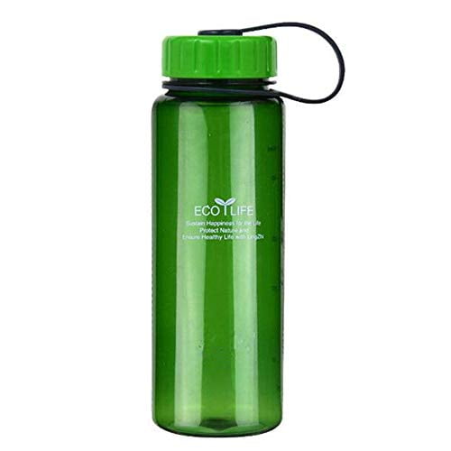 Wide Mouth BPA Free Travel Water Mug,17oz Plastic Cups Water Container for Camping Hiking Running Cycling Office School MATT SAGA Sports Water Bottle 